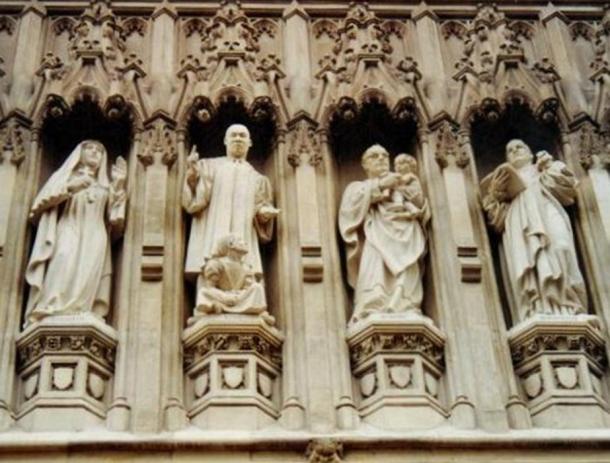 From the Gallery of 20th Century Martyrs at Westminster Abbey—l.