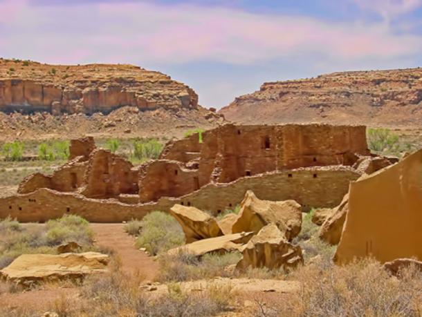 Chaco Canyon has a similar climate to that of the Kalahari Desert. (Jsweida / CC BY-SA 3.0)