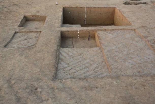 Excavation site from the late Indus Valley civilization period in a village called Chandayan, in the northern Indian state of Uttar Pradesh.