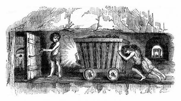 Child labor in the coal mines of England. Source: Morphart / Adobe Stock