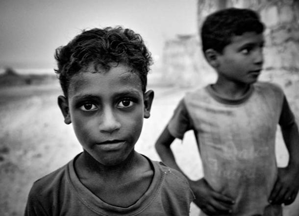 Children of Socotra Island, Yemen 
