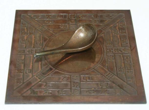 Chinese compass of the Han dynasty. (CC BY-SA 3.0)