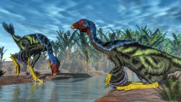 Los científicos chinos han podido detectar células de cartílago de los restos fosilizados de un pequeño dinosaurio Caudipteryx. Esto podría permitirles recuperar y secuenciar el ADN de los dinosaurios. (Elenarts / Adobe Stock)