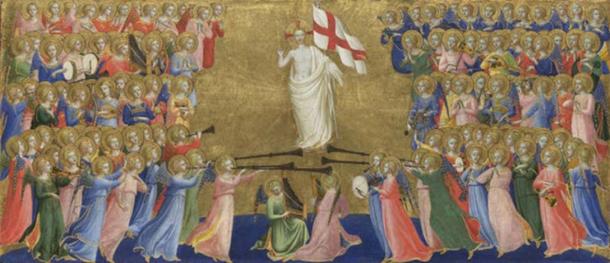 Christ Glorified in the Court of Heaven by Fra Angelico (Public Domain)