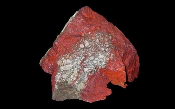 Cinnabar contains the toxic metal mercury. (H. Zell/CC BY SA 3.0)