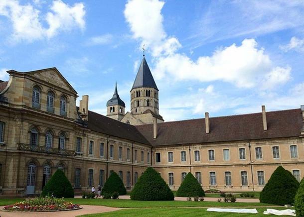 Cluny Abbey (or Cluni, or Clugny) is a Benedictine monastery in Cluny, Saône-et-Loire, built in Romanesque style