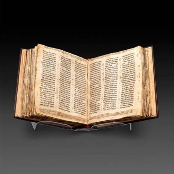 The Codex Sassoon is currently mid-tour in Israel, having visited the UK, and going to the USA, where it will be auctioned in May. (Courtesy of Sotheby’s)