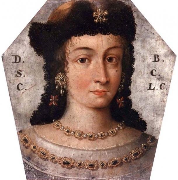 Coffin portrait of Barbara Domicela Lubomirska. (Public domain)