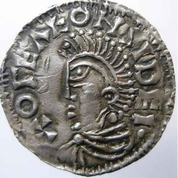 Coin minted for King Olof in Sigtuna