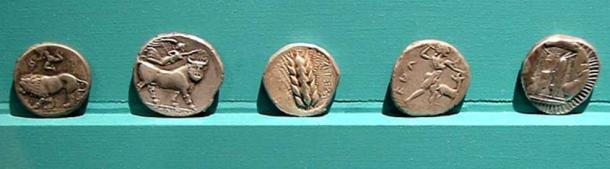 Coins from Magna Graecia.