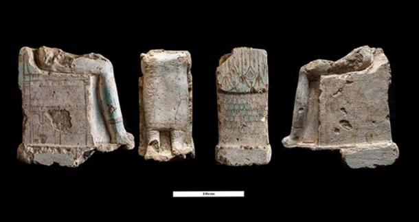 Collection of pottery found at the shrine site. (Image: Ministry of Antiquities)