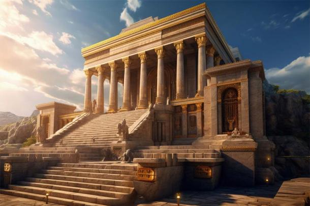 Conceptual representation of Solomon's Temple from biblical stories. (Kaleb / Adobe Stock)