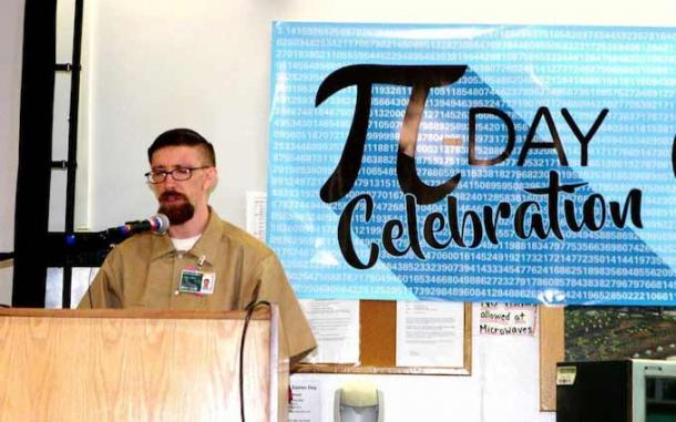 Convicted murderer Christopher Havens teaches math in prison. Source: Washington Prison Service