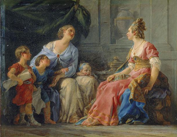 Cornelia Africana, Mother of The Gracchi (1779)