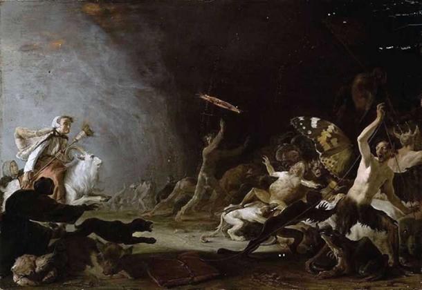 Cornelis Saftleven, The Witches’ Sabbath, c. 1650