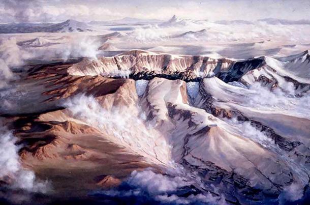 “Klamath Indian legends about Crater Lake accurately describe the processes of its creation more than 7,000 years ago. '…For many years rain fell in torrents and filled the great hole that was made when the mountain fell upon the Chief of the Below World…”