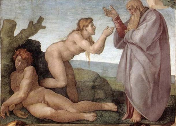 The Creation of Eve from the Sistine Chapel ceiling by Michelangelo. (Public domain)