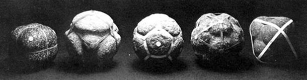 Figure 3. From left: Cube, Tetrahedron, Dodecahedron, Icosahedron, Octahedron
