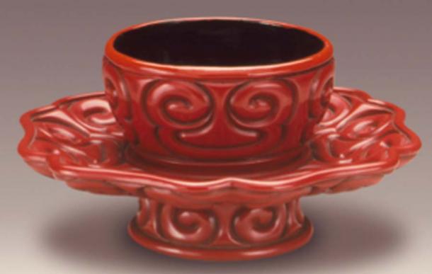 Cup from the early Ming dynasty, representation of artifact found at the medieval distillery. (Fæ / Public Domain)