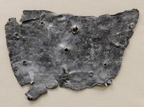 Curse Tablet found in London. Inscription reads: 