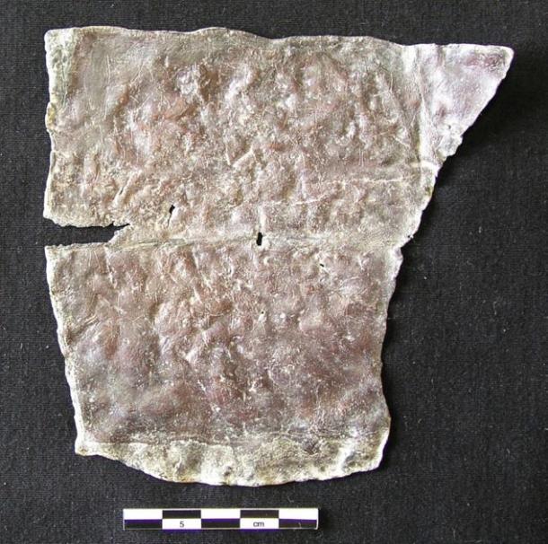 Curse against the newlywed Glykera, focusing on her vulva, by someone jealous of her marriage. (Dr. Jutta Stroszeck / German Archaeological Institute)