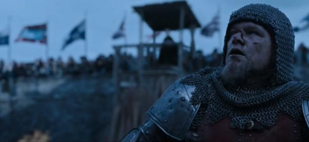 Matt Damon as Jean de Carrouges IV in The Last Duel. (20th Century Studios)