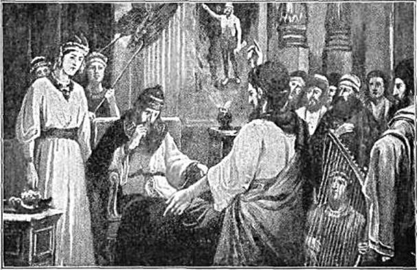 Daniel interpreting Nebuchadnezzar's dream (1917) W.A. Spicer