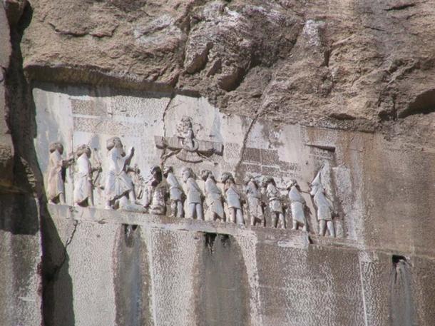 Darius I the Great's inscription (the Behistun inscription) The earliest epigraphically attested reference to the word arya occurs in the 6th-century BC Behistun inscription. The arya of the inscription does not signify anything but 