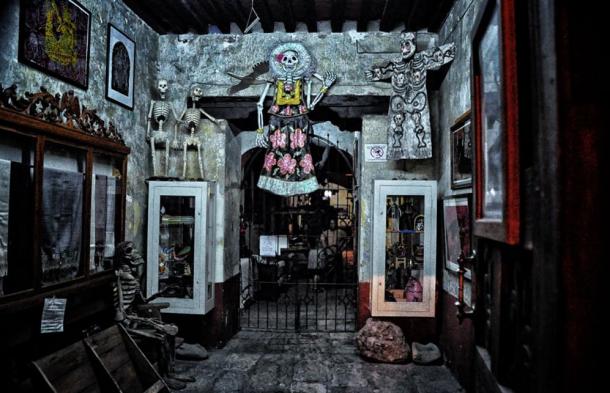 Day of the Dead Figures, Oaxaca, Mexico. 