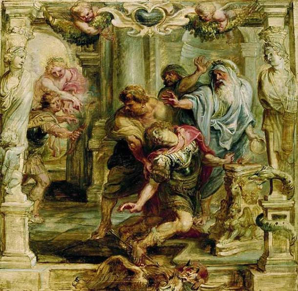 The Death of Achilles by Peter Paul Rubens. (Public domain)