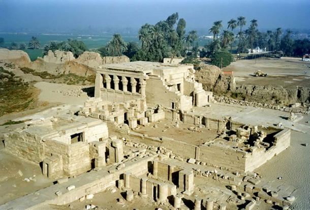 General view of the Dendera Temple complex