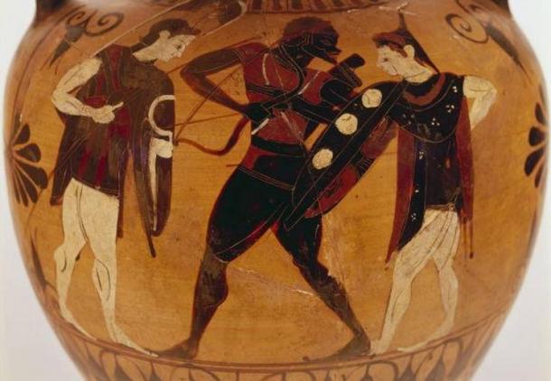 The Departure of Memnon for Troy. Greek, circa 550-525 BC.