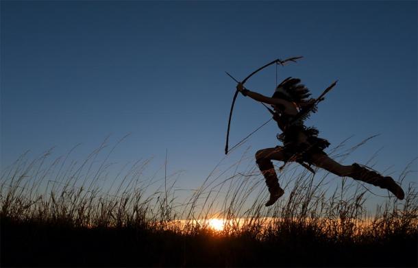 Depiction of Native American warrior woman. (Roger / Adobe stock)