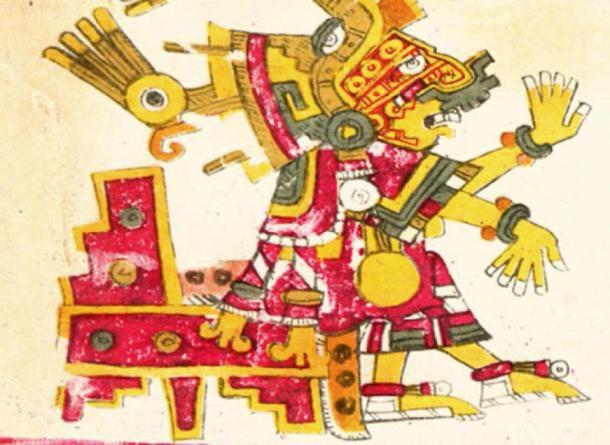 A depiction of Xochiquetzal from the Codex Rios. (Public Domain)