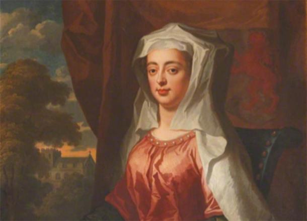 Dervorguilla of Galloway, Lady of Balliol painted by Wilhelm Sonmans c 1670 (Public Domain)