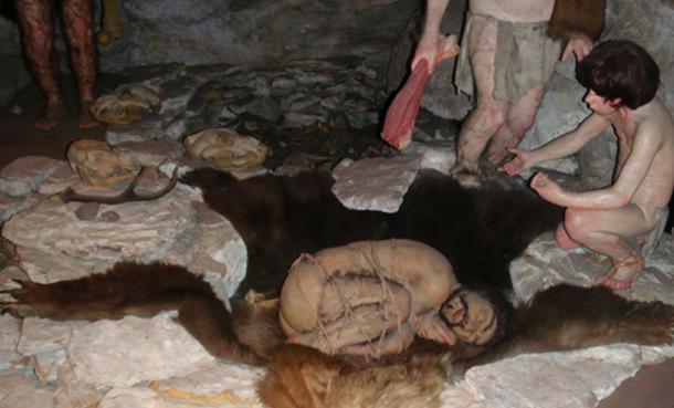 Detailed scientific analysis shows Neanderthals were not such brutes.  Not only did they bury their dead, but food and flower remains in their graves indicate that, by 70,000 years ago, they possibly believed in an afterlife. ( CC BY NC SA 2.0 )