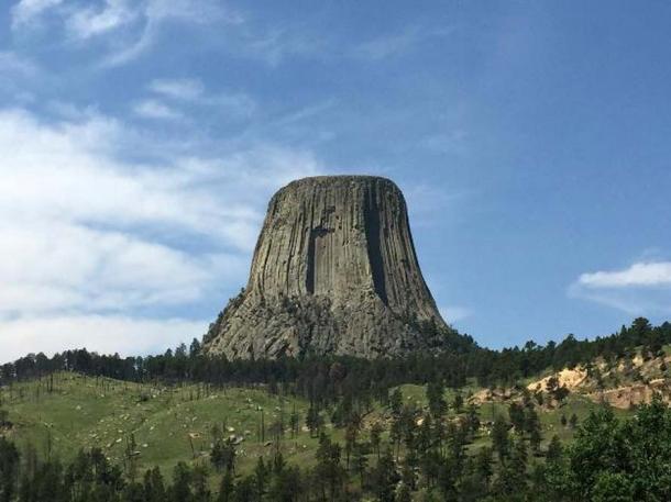 Devils Tower monument, Wyoming, USA. 