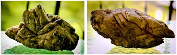 Different angles of the same rock