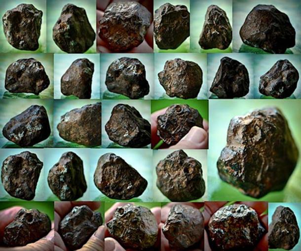 Different angles of the same rock