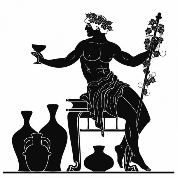 Dionisio, dios griego del vino y la elaboración del vino (Migfoto/Adobe Stock)