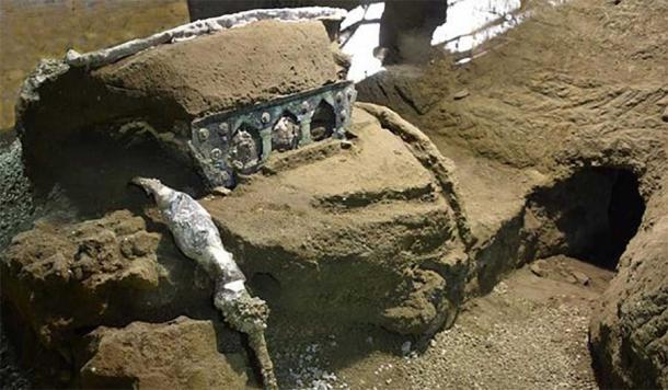 El carro ceremonial de Pompeya Fuente: Parque Arqueológico de Pompeya