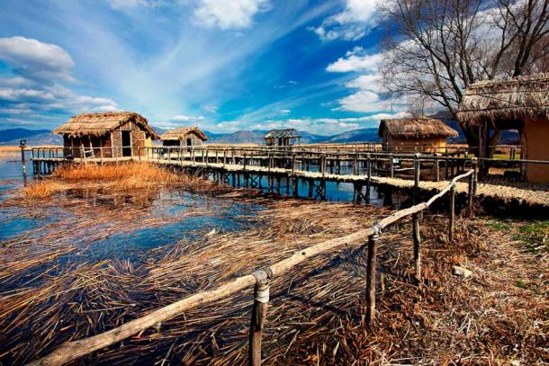 Dispilio in Greece is a prehistoric lakeside settlement and the location where the Dispilio tablet was found. (Iraklis Milas / Adobe Stock)