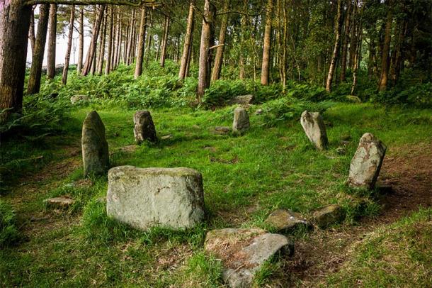 Doll Tor is one of the most charming stone circles in the British Isles. (Elfmeterschiessen/CC BY SA 3.0)