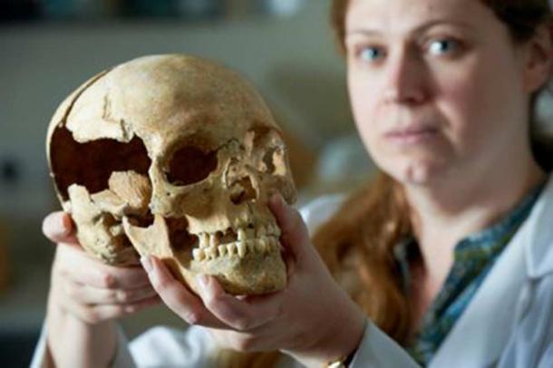Dr Jo Buckberry of Bradford University, who carried out research into the Stirling Castle skeletons. 