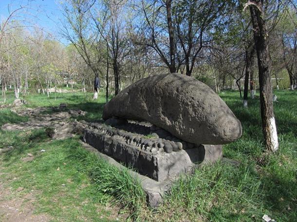 Dragon stone from Geghama mountains. 