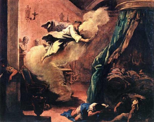 Dream of Aesculapius by Sebastiano Ricci (1710). (Public domain)