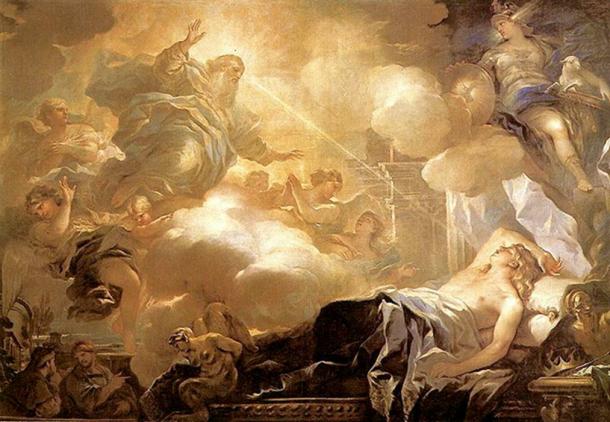 ‘Dream of Solomon’ (circa 1694-1695) by Luca Giordano. (Public Domain)