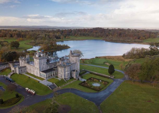 Dromoland Castle aerial view. (Eugene Remizov / Adobe Stock)