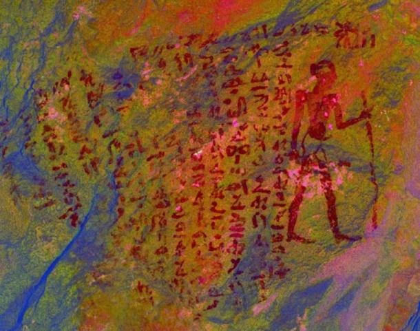 During their excavation, the experts found a large number of inscriptions marking the visits of Pharaohs to the quarry, indicating its importance in royal building projects. (Ministry of Antiquities)