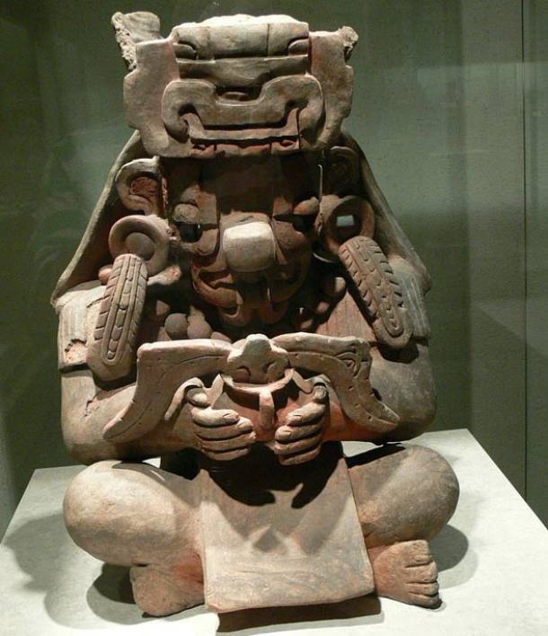 An Early Classic representation of Cocijo, the rain god, found at Monte Alban